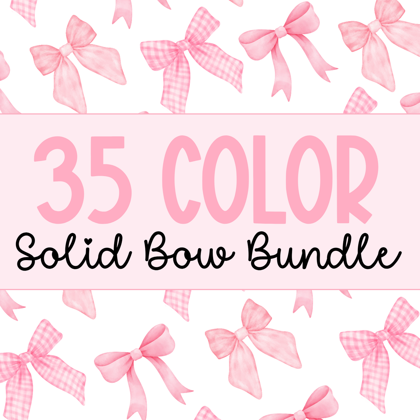 35 Color Bow Bundle