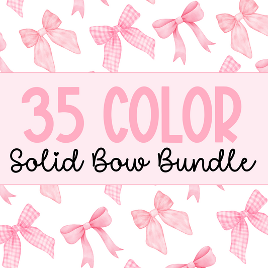 35 Color Bow Bundle