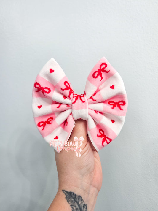 Plushy Hearts + Bows