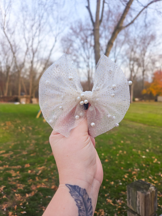 Champagne Pearl Mesh